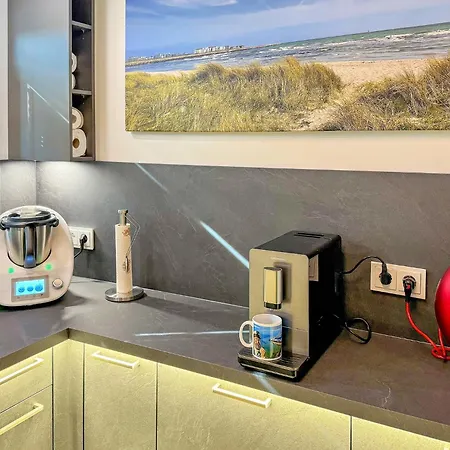 Schleivilla Kapitaen James Cook2, Thermomix, E-saeule, Wasserbett Apartament